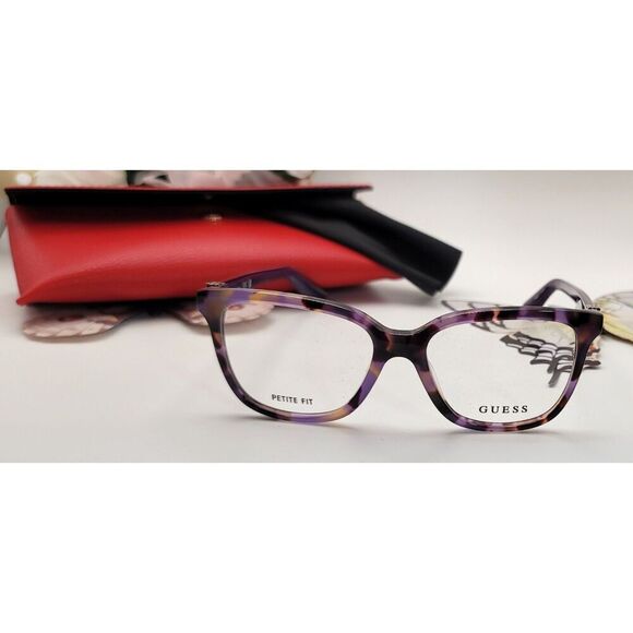 NIB - Guess Violet Tortoise Frame Glasses - Picture 2 of 9